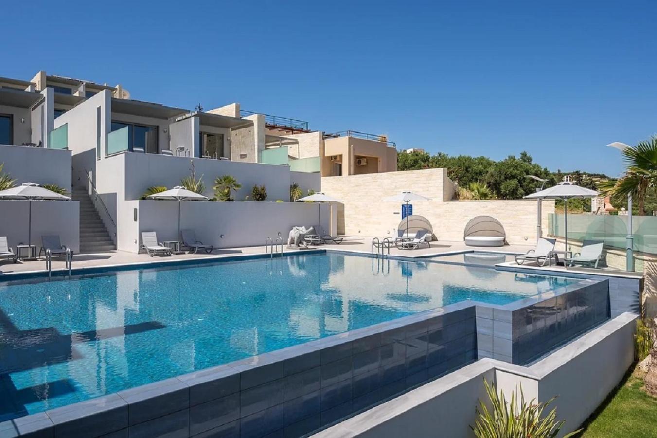 Blue Elephant Boutique Hotel & Spa - Adults Only Almyrida  Bagian luar foto
